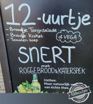 ‘s Avonds een vent, ‘s ochtends een vent.