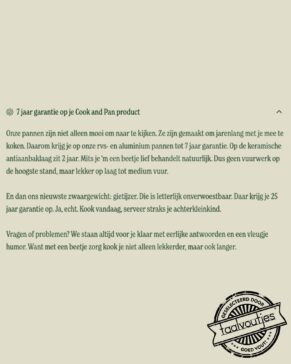 Van je familie moet je het hebben.