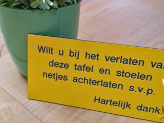 Woordweetje: belatafeld