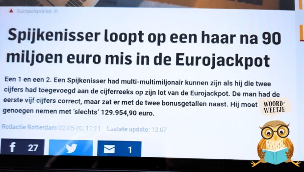 Woordweetje: kiele kiele