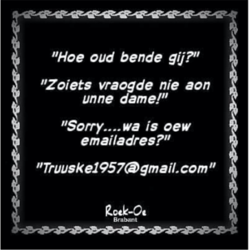 Column: kun je in dialect ook voutjes maken?