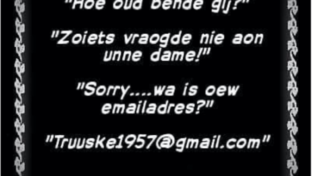 Column: kun je in dialect ook voutjes maken?