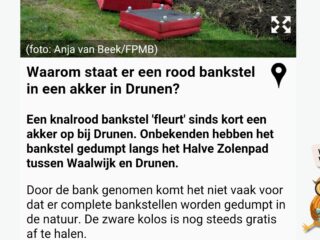 Woordweetje: door de bank genomen