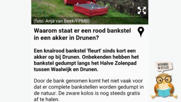 Woordweetje: door de bank genomen