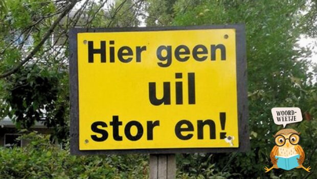 Woordweetje: een uiltje knappen