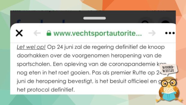 Woordweetje: roet in het eten gooien