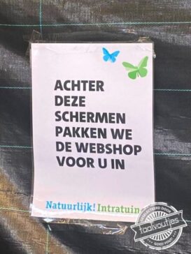 “Tasje erbij?”