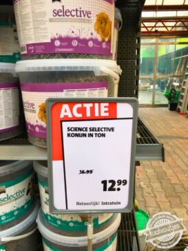 Eens kijken wat de Dierenbescherming daarvan vindt …