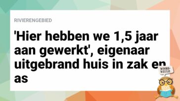 Woordweetje: in zak en as zitten
