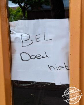 Klopt ook niet.