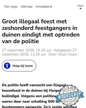 Alle handjes in de lucht!