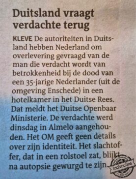 Vasthoudende patholoog.