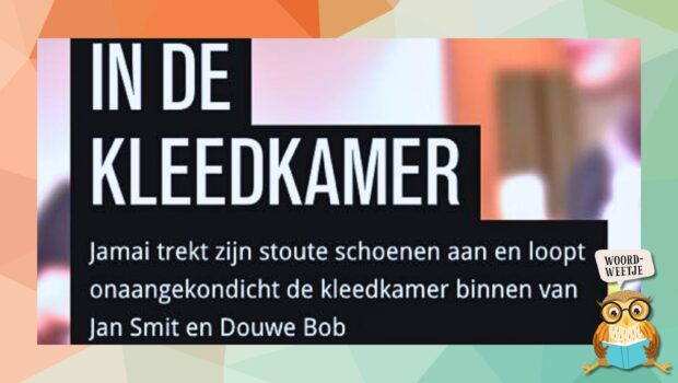 Woordweetje: de stoute schoenen aantrekken